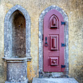 Medieval Red Door Photograph by David Letts Medieval Red Door Photograph by David Letts