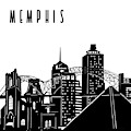 Memphis Skyline Panorama by Bekim M Memphis Skyline Panorama by Bekim M