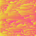 Miami Speed - Abstract Pixel Art Digital Art by Jennifer Walsh Miami Speed - Abstract Pixel Art Digital Art by Jennifer Walsh