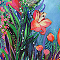 Midnight Garden Painting by Jennifer Lommers Midnight Garden Painting by Jennifer Lommers