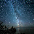 Milky Way as seem from Isle Royale National Park Photograph by Nick Noble Milky Way as seem from Isle Royale National Park Photograph by Nick Noble