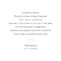 Minimal Ayn Rand Quote 03- The Fountainhead - Modern, Classy, Sophisticated Art Prints For Interiors by Studio Grafiikka Minimal Ayn Rand Quote 03- The Fountainhead - Modern, Classy, Sophisticated Art Prints For Interiors by Studio Grafiikka