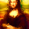 Mona Painting by Vart Studio Mona Painting by Vart Studio