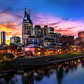 Moon Over Nashville Photograph by Jonathan Ross