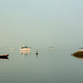 Morning Mist Bristol Harbor II Photograph by David Gordon Morning Mist Bristol Harbor II Photograph by David Gordon