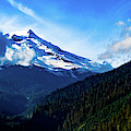 Mount Baker in the summer Photograph by Steve Bunch Mount Baker in the summer Photograph by Steve Bunch