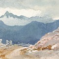 Mountain Path Painting by Lilias Trotter