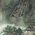 Mountain Retreat Painting by Jenny Sanders Mountain Retreat Painting by Jenny Sanders