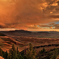 Mountain Sunset Photograph by Leland D Howard