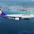 My Blue Hawaii Airbus Mixed Media by Erik Simonsen My Blue Hawaii Airbus Mixed Media by Erik Simonsen