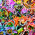 Neon graffiti Photograph by Jorgo Photography Neon graffiti Photograph by Jorgo Photography