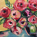 New Roses Painting by Roxy Rich New Roses Painting by Roxy Rich