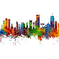 New York, Boston, Toronto Skylines Mashup by Michael Tompsett New York, Boston, Toronto Skylines Mashup by Michael Tompsett