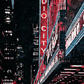 New York Panorama - 53 Painting by AM FineArtPrints New York Panorama - 53 Painting by AM FineArtPrints