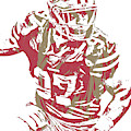 Jimmy Garoppolo SAN FRANCISCO 49ERS PIXEL ART 1 Mixed Media by Joe Hamilton  - Pixels