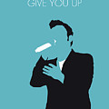 No305 MY Rick Astley Minimal Music poster by Chungkong Art