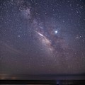 Oak Island Milky Way Photograph by Nick Noble Oak Island Milky Way Photograph by Nick Noble