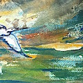 Ocean Flight Painting by Francelle Theriot Ocean Flight Painting by Francelle Theriot