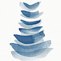 Ocean Zen 2 - Art by Linda Woods Mixed Media by Linda Woods Ocean Zen 2 - Art by Linda Woods Mixed Media by Linda Woods