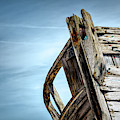 Old Abandoned Boat Landscape Photograph by Rick Deacon Old Abandoned Boat Landscape Photograph by Rick Deacon