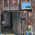 Old Fish House Afternoon by Deborah Smith