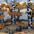 Old Forest Painting by Charlene Fuhrman-Schulz Old Forest Painting by Charlene Fuhrman-Schulz