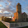 Old Mackinac Point Lighthouse Sunrise Photograph by Keith Stokes Old Mackinac Point Lighthouse Sunrise Photograph by Keith Stokes