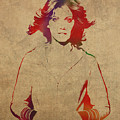 Olivia Newton John Watercolor Portrait by Design Turnpike Olivia Newton John Watercolor Portrait by Design Turnpike