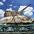 Omaha Beach DD Sherman Tank Photograph by Weston Westmoreland Omaha Beach DD Sherman Tank Photograph by Weston Westmoreland