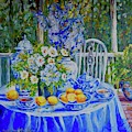 On the Terrace by Ingrid Dohm