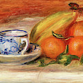 Oranges, Bananas, And Teacup - Digital Remastered Edition by Pierre-Auguste Renoir Oranges, Bananas, And Teacup - Digital Remastered Edition by Pierre-Auguste Renoir