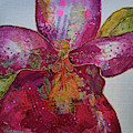 Orchid Passion II Painting by Shadia Derbyshire Orchid Passion II Painting by Shadia Derbyshire