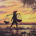 Silent Passage Painting by Lynne Pittard Silent Passage Painting by Lynne Pittard