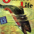 Outdoor Life Magazine Cover April 1938 by Outdoor Life