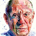 Pablo Picasso portrait by Suzann Sines Pablo Picasso portrait by Suzann Sines
