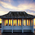 Cromer Pier Norfolk sunset watchers Photograph by Simon Bratt Cromer Pier Norfolk sunset watchers Photograph by Simon Bratt