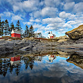 Perfect Reflections - Pemaquid Point Light Photograph by Robert Clifford Perfect Reflections - Pemaquid Point Light Photograph by Robert Clifford