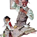 Pharmacist by Norman Rockwell Pharmacist by Norman Rockwell