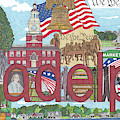 Philadelphia Mixed Media by Stephanie Hessler