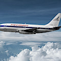 Piedmont Airlines Boeing 737 Mixed Media by Erik Simonsen Piedmont Airlines Boeing 737 Mixed Media by Erik Simonsen