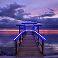 Pier Blues 4 Photograph by Christopher Rice Pier Blues 4 Photograph by Christopher Rice