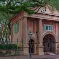 Porters Lodge - College of Charleston Painting by Dale Powell Porters Lodge - College of Charleston Painting by Dale Powell