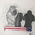 Price of Liberty Drawing by Howard King Price of Liberty Drawing by Howard King
