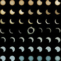 Progression of the Great American Eclipse by Nunzio Mannino Progression of the Great American Eclipse by Nunzio Mannino