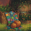 Pumpkins and Patches Painting by Michael Humphries Pumpkins and Patches Painting by Michael Humphries