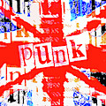 Punk Union Jack Graphic Digital Art by Roseanne Jones Punk Union Jack Graphic Digital Art by Roseanne Jones