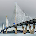 Queensferry Crossing Bridge 3-1 Photograph by Grant Glendinning Queensferry Crossing Bridge 3-1 Photograph by Grant Glendinning