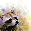 Raccoon 23 Digital Art by Lucie Dumas Raccoon 23 Digital Art by Lucie Dumas