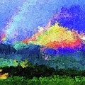 Rainbow Mountain - Breaking the Gridlock of Hate Number 5 Mixed Media by Aberjhani Rainbow Mountain - Breaking the Gridlock of Hate Number 5 Mixed Media by Aberjhani