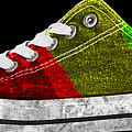 Rasta Sneaker Digital Art by Piotr Dulski